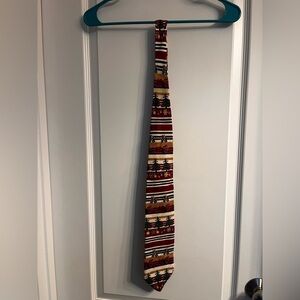 Grandpa‎ Tacky Christmas Tie 100% silk made in USA
